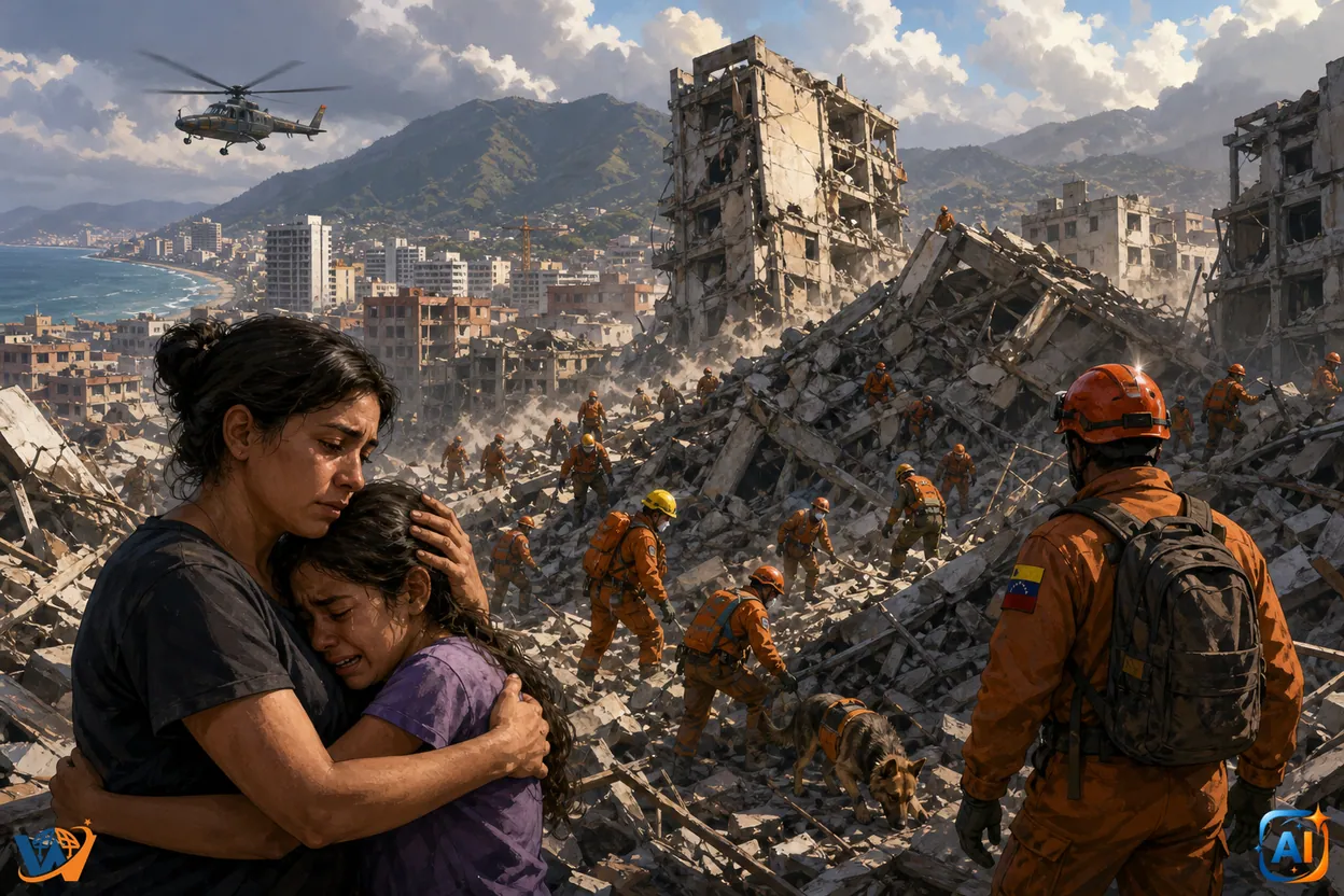 50.000 de oameni, încă dispăruți în Venezuela