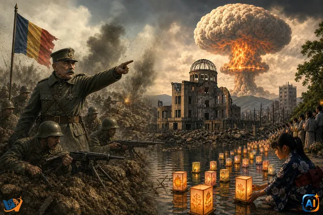 6 august: „Pe aici nu se trece” și tragedia Hiroshima