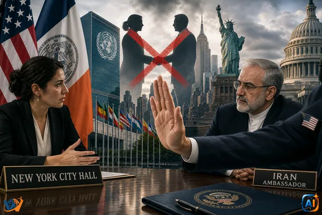 Administrația Trump a blocat o întâlnire între Primăria New York și ambasadorul Iranului