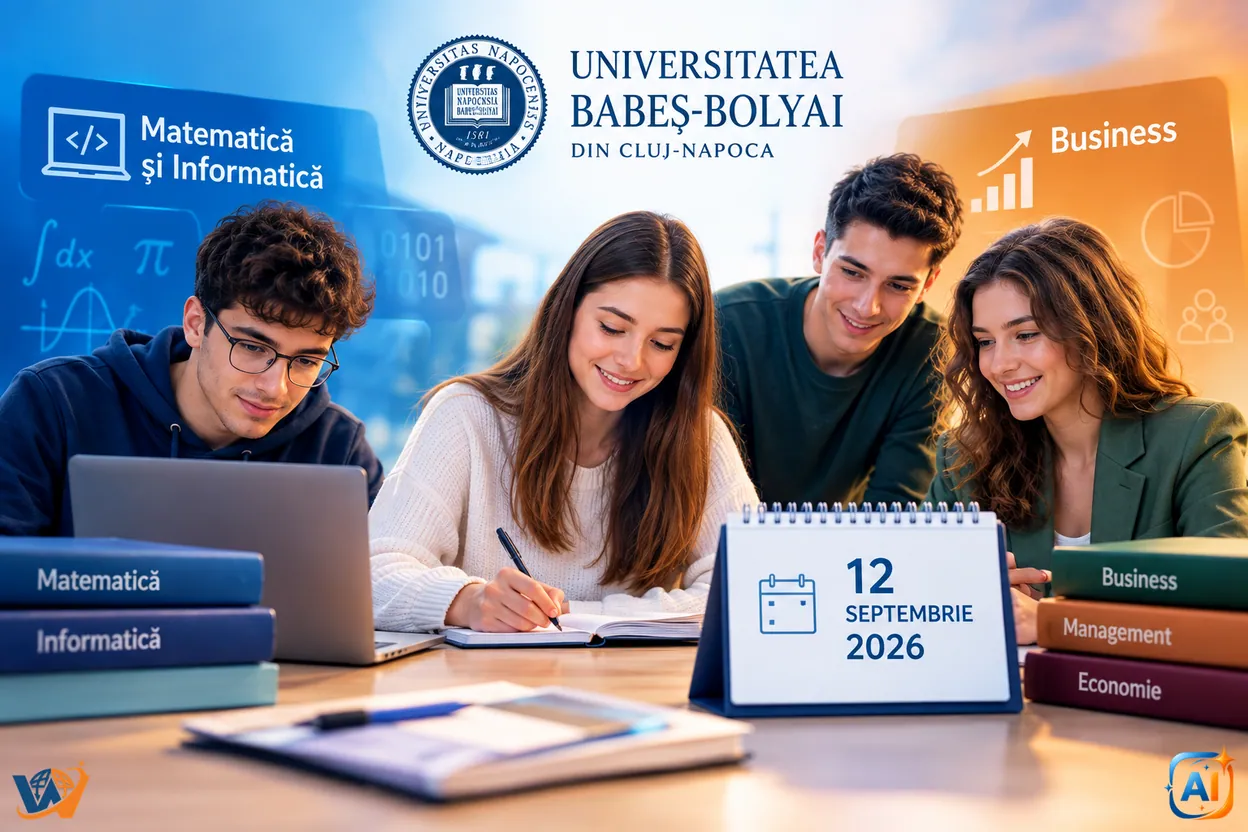Admitere UBB: termene importante la Matematică-Informatică și Business
