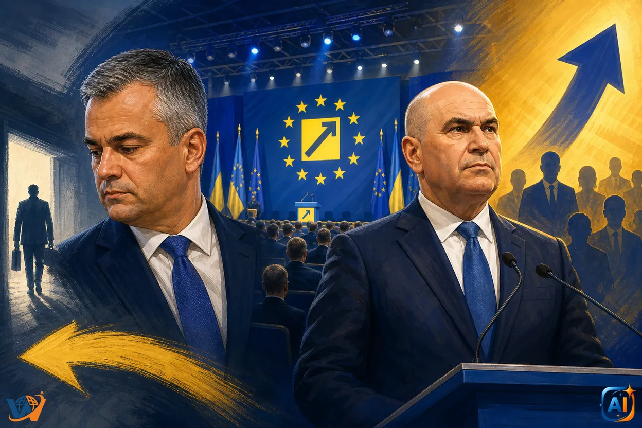 Adrian Veștea se retrage din cursa pentru șefia PNL - Congresul liberalilor rămâne fără contracandidat pentru Bolojan