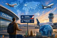 Aeroportul Cluj își întărește legăturile cu lumea