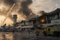 Aeroportul din Kuweit, lovit în plin. Autoritățile activează planul de urgență