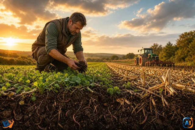 Fermierii schimbă solul ca să salveze recolta