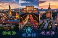 AI compară Cluj, Timișoara și București