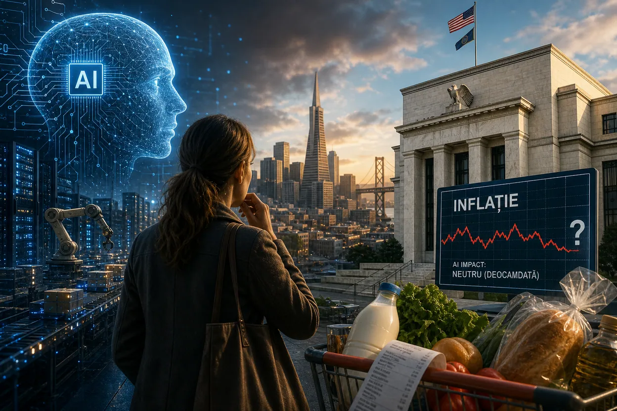 AI promite revoluție, dar inflația încă nu simte