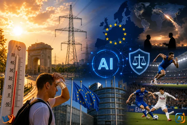 WoW Pulse Day: Sâmbătă dominată de căldură, AI și sport