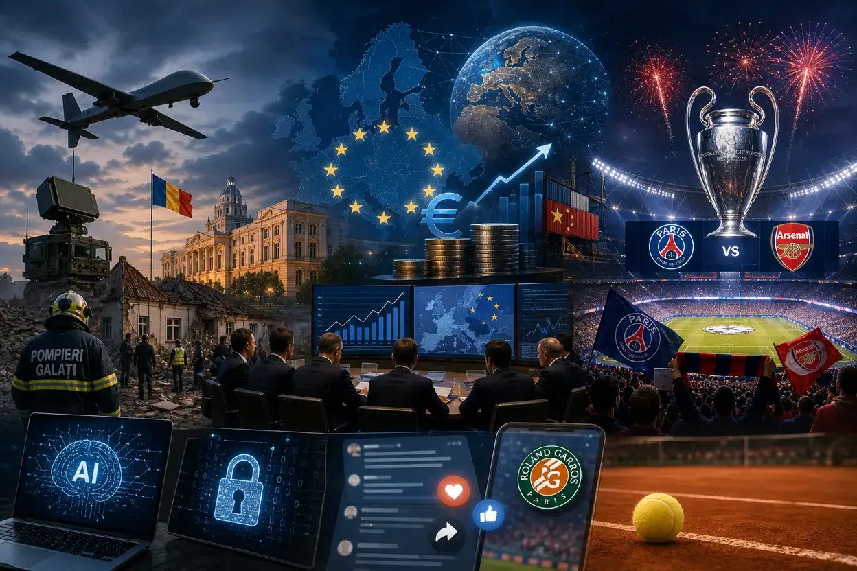 AI Pulse Day: România urmărește securitatea și finala Champions League