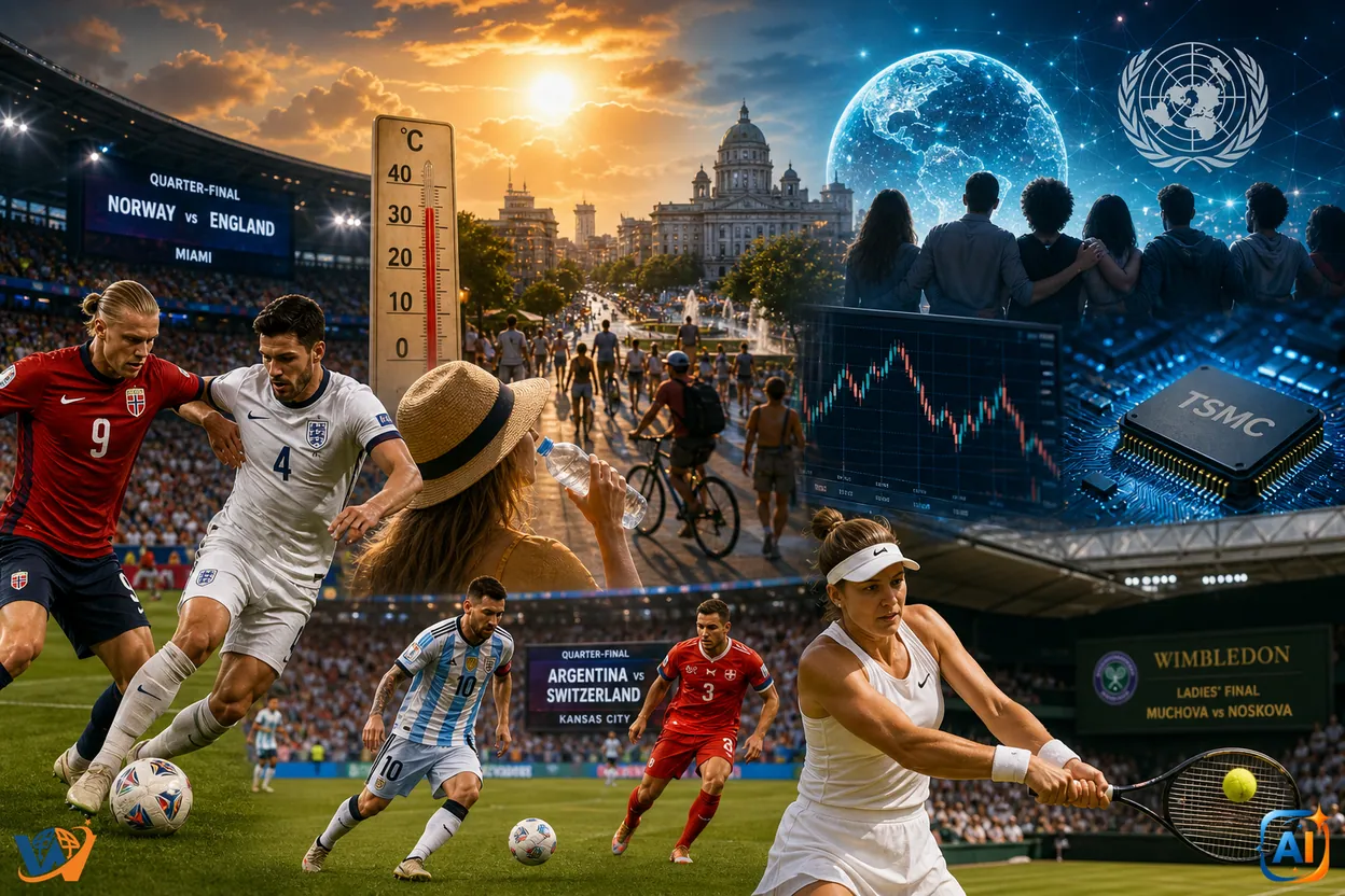AI Pulse Day: Sportul și agenda globală domină sâmbăta
