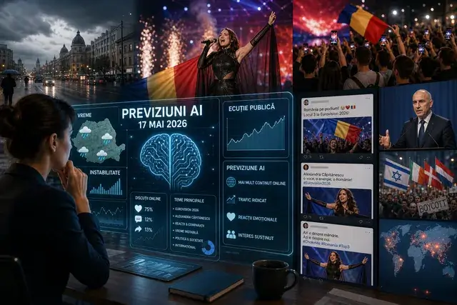 Previziunile AI pentru ziua de 17 mai 2026