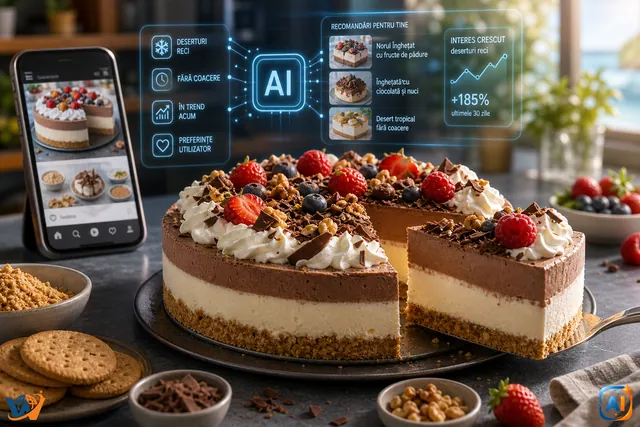 WoW Pulse Gastro: Prăjitura „Norul Înghețat” este desertul verii fără cuptor