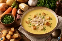 AI Pulse Gastro: Supa cremă de pui, rețeta caldă a zilei