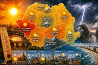 WoW Pulse Meteo: Caniculă și furtuni pe 6 august