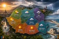 AI Pulse Meteo: Vremea de Marți, 7 iulie 2026