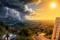 WoW Pulse Meteo: Furtuni în vest, caniculă în sud