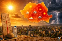 WoW Pulse Meteo: România fierbe mâine
