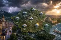 AI Pulse Meteo: România intră în vară cu ploi
