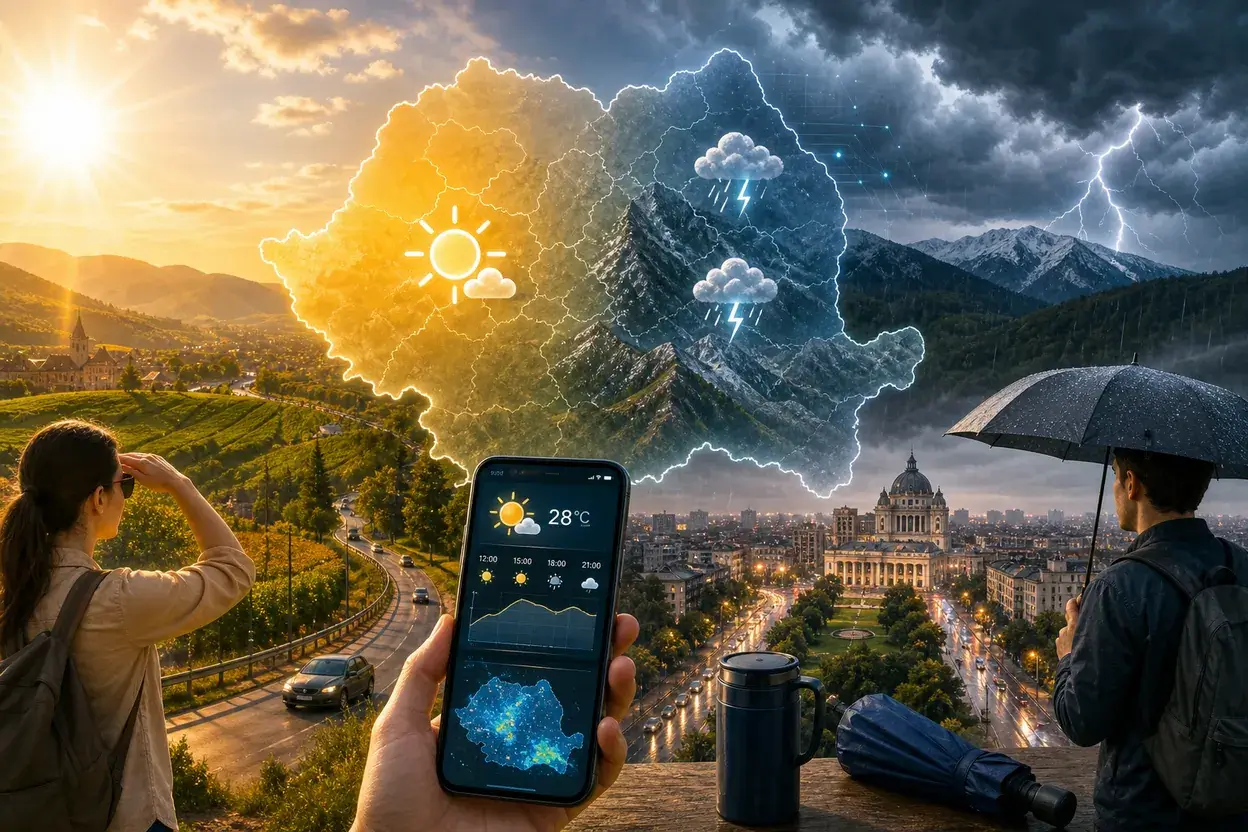 AI Pulse Meteo: România se încălzește azi