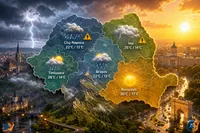 AI Pulse Meteo: vreme schimbătoare azi 17 iunie 2026