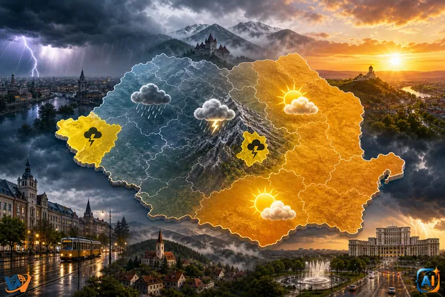 AI Pulse Meteo: Vremea pe 15 iunie 2026