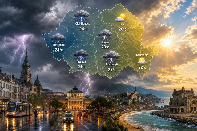 AI Pulse Meteo: Vremea Joi, 4 iunie 2026