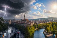 AI Pulse Meteo: Weekend cu soare, dar și furtuni la Cluj