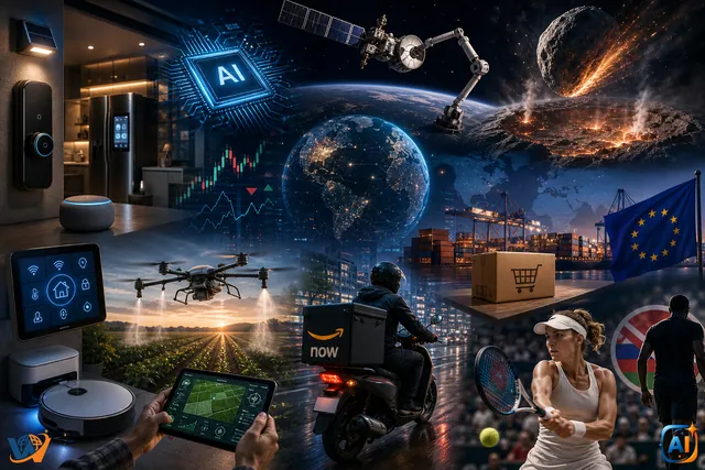 AI Pulse Night: Casa smart, burse, drone și presiuni globale
