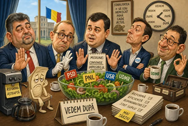 AI Pulse Satirǎ: România, guvernată de „vedem după”