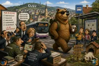 AI Pulse Satiră: Ursul de Cluj și administrația de safari