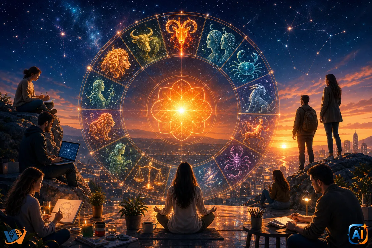 AI Pulse Zodiac: 14 Iunie 2026 - Zodiile primesc energie de resetare și idei noi
