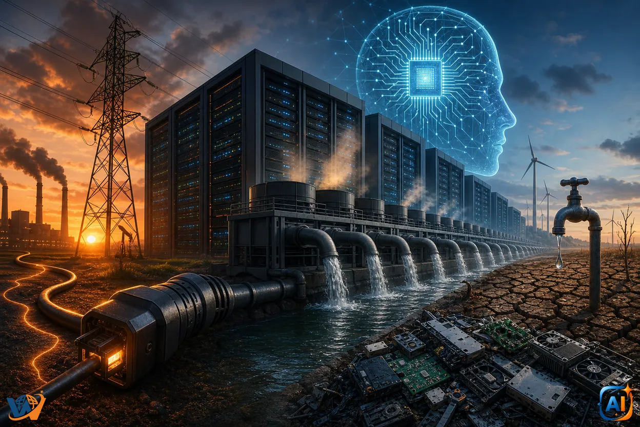 AI-ul consumă tot mai multă apă și energie