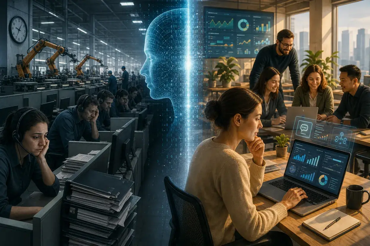 AI Pulse Perspective: AI-ul va distruge joburile sau doar le schimbă?