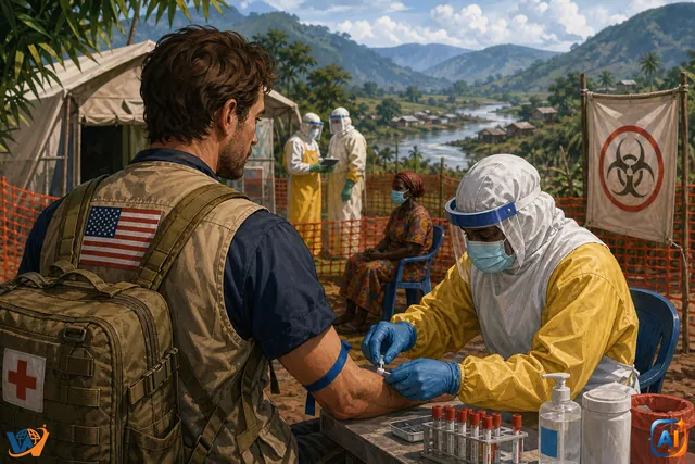 Al doilea cetățean american infectat cu Ebola în focarul din Congo