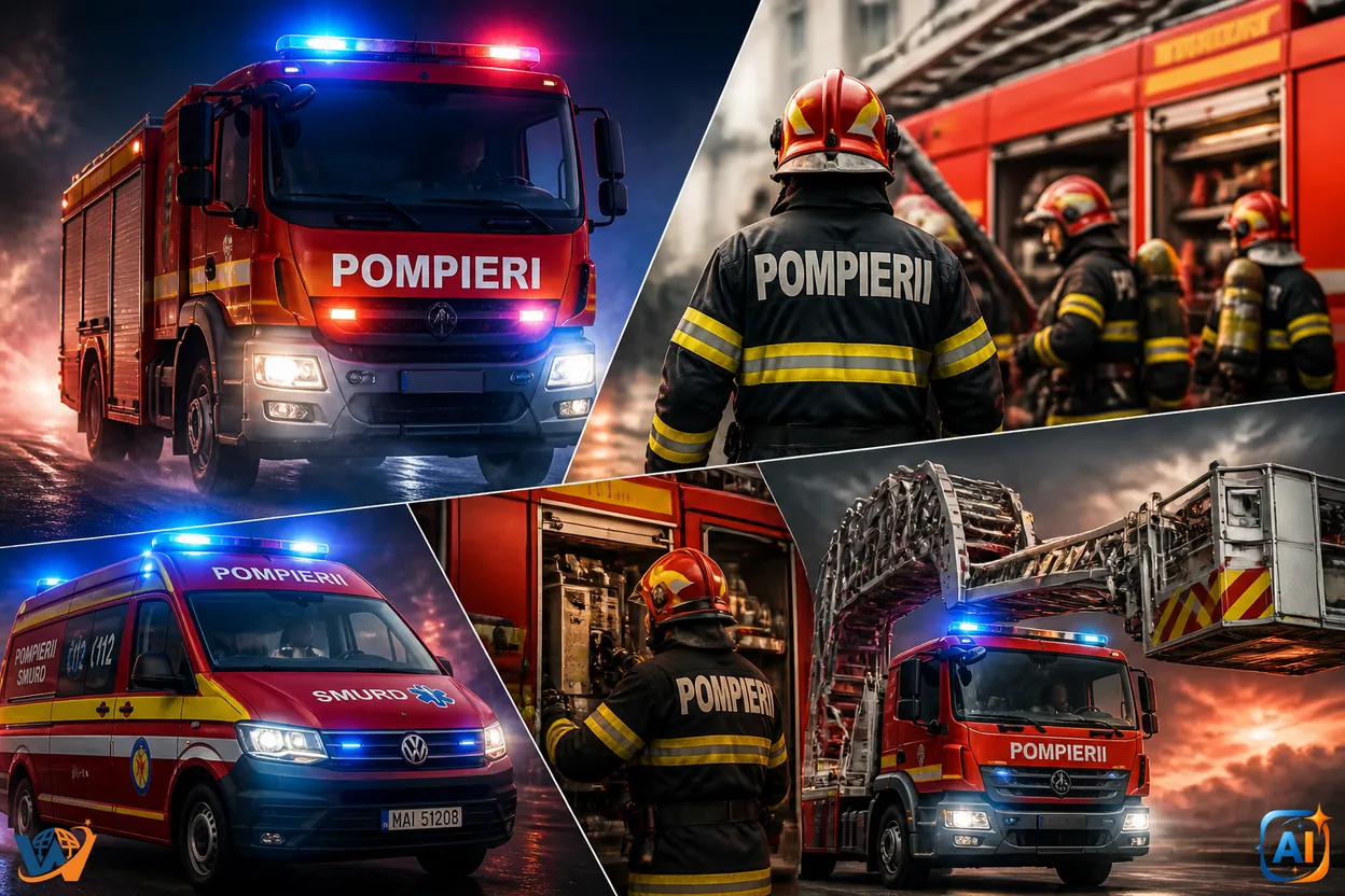 Alertă la Neurochirurgie în Cluj: pompierii mobilizați, dar fără incendiu