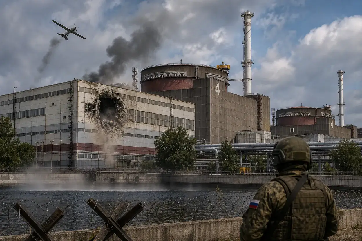 Alertă la cea mai mare centrală nucleară din Europa. O dronă a lovit Zaporojie