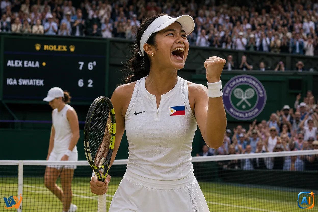 Alex Eala scrie istorie la Wimbledon