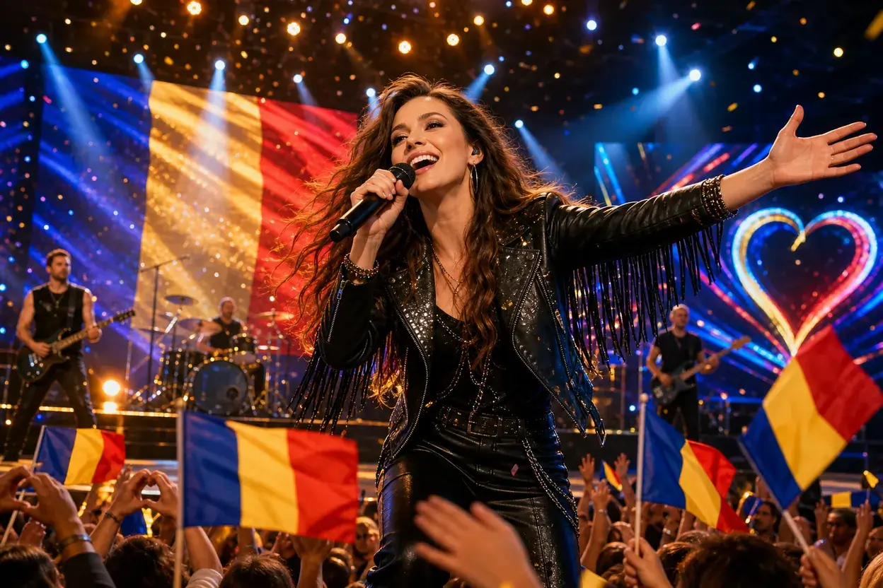 Alexandra revine pe scenă după Eurovision