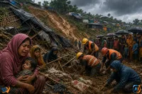 Alunecări de teren mortale în Bangladesh