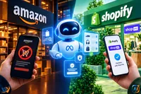 Amazon blochează Muse, Shopify deschide magazinele agentului AI Meta