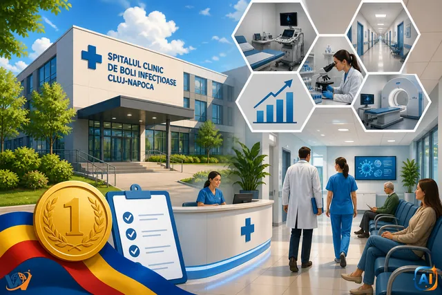 Ambulatoriul Spitalului de Boli Infecțioase Cluj, pe primul loc în România