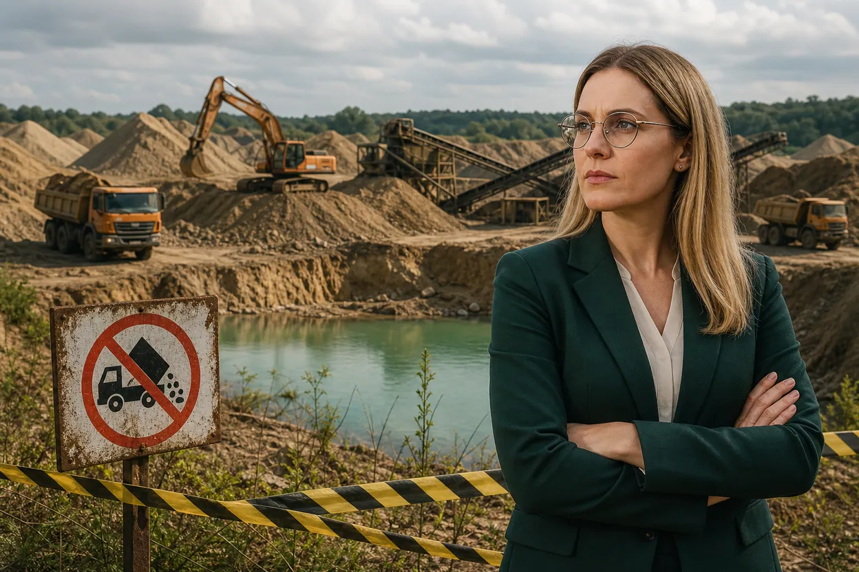 Război declarat balastierelor ilegale. Diana Buzoianu propune amenzi de până la 500.000 de lei