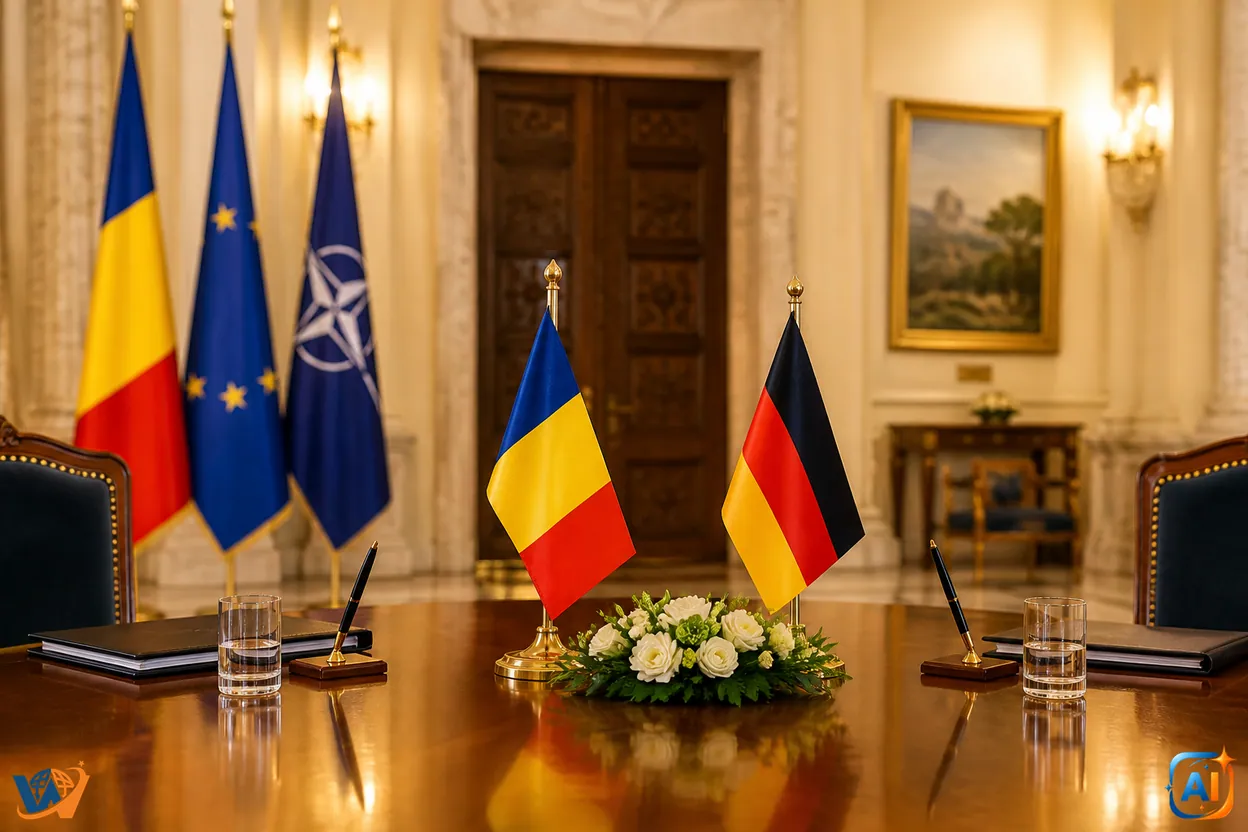 Angela Merkel ajunge azi la Cotroceni. Întâlnire cu Nicușor Dan