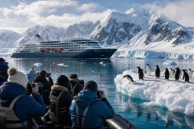 Antarctica intră în era turismului de masă