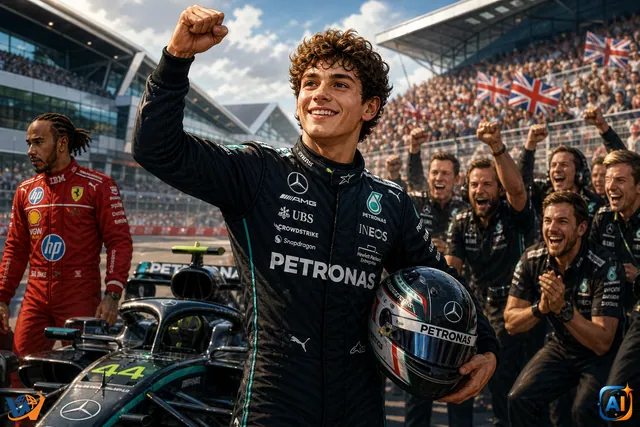 Antonelli cucerește Silverstone la doar 19 ani