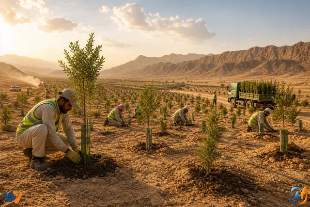 Arabia Saudită vrea 10 miliarde de copaci