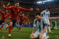 Argentina, record negativ istoric în finala pierdută cu Spania