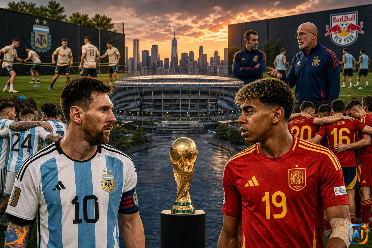 Argentina și Spania pregătesc marele duel din New Jersey