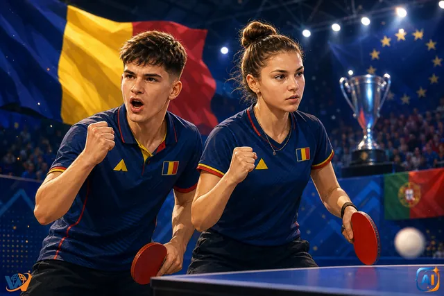 Argint european pentru România la tenis de masă