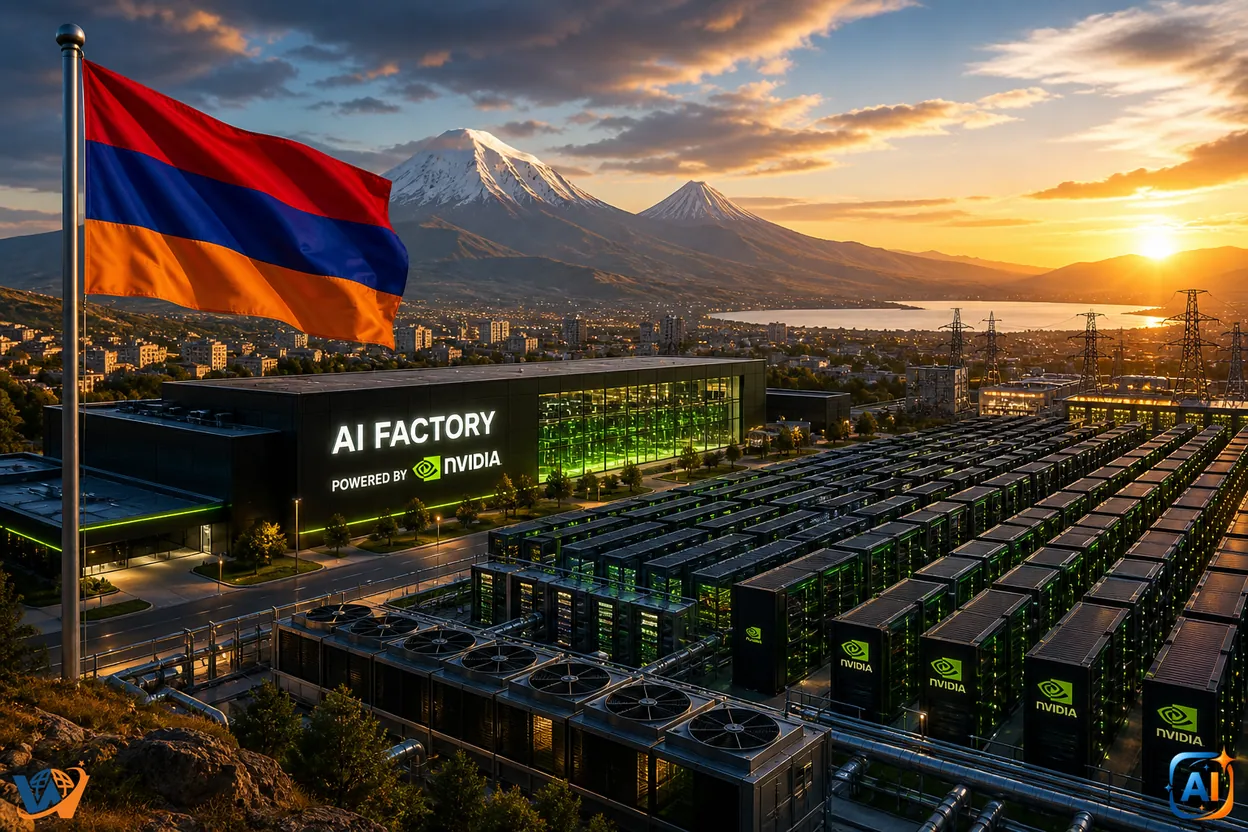 Armenia vrea să devină gigant AI cu 70.000 de GPU-uri Nvidia