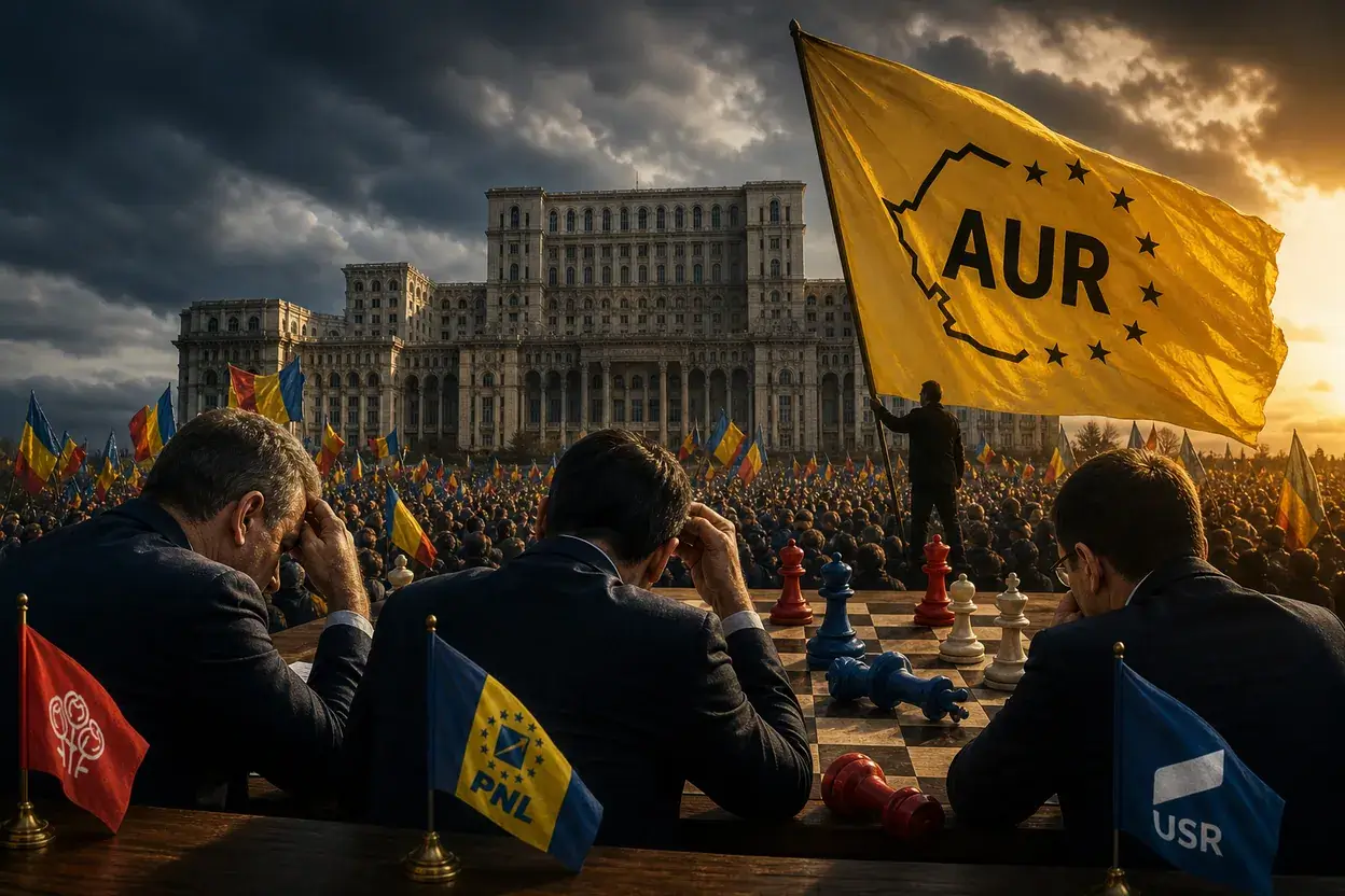 Ascensiunea AUR schimbă jocul politic din România